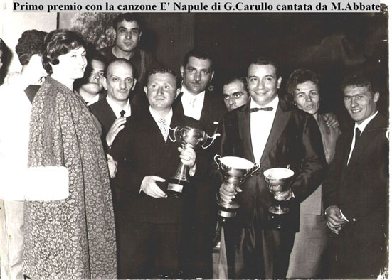 “E’ NAPULE” versi e musica di Giuseppe&nbsp;Carullo